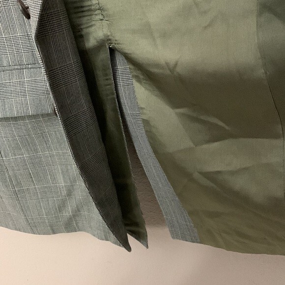 Nordstrom Chaps By Ralph Lauren Mens Virgin Wool Suit Blazer main color Gray - Picture 13 of 16